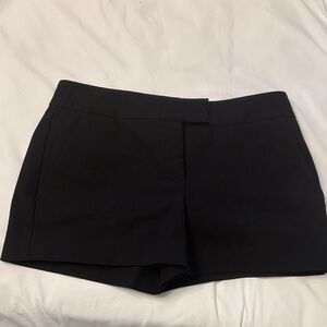Theory Women's Tailored Black Shorts
